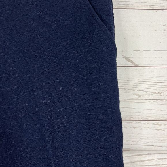 Trina Turk Womens Moss 2 Pant Size 4 Blue Textured - Picture 3 of 9